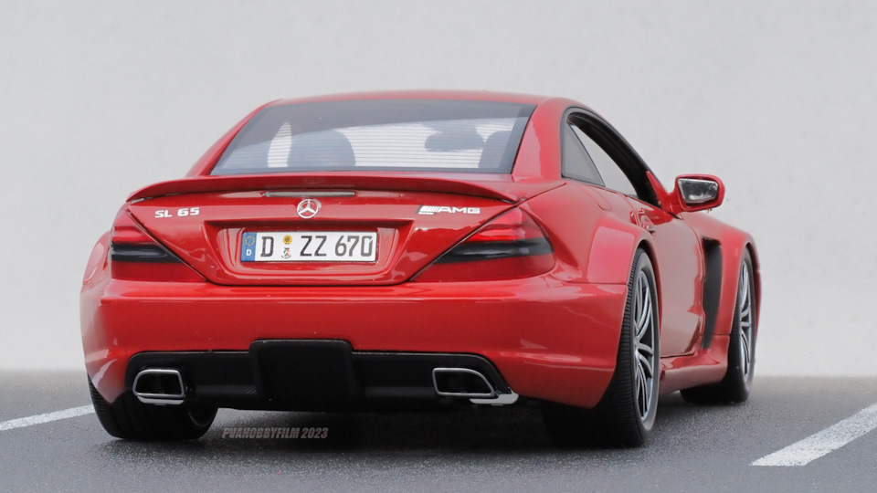 Mercedes-Benz SL65 AMG (R230 Facelift), 2009 (Minichamps #100 038