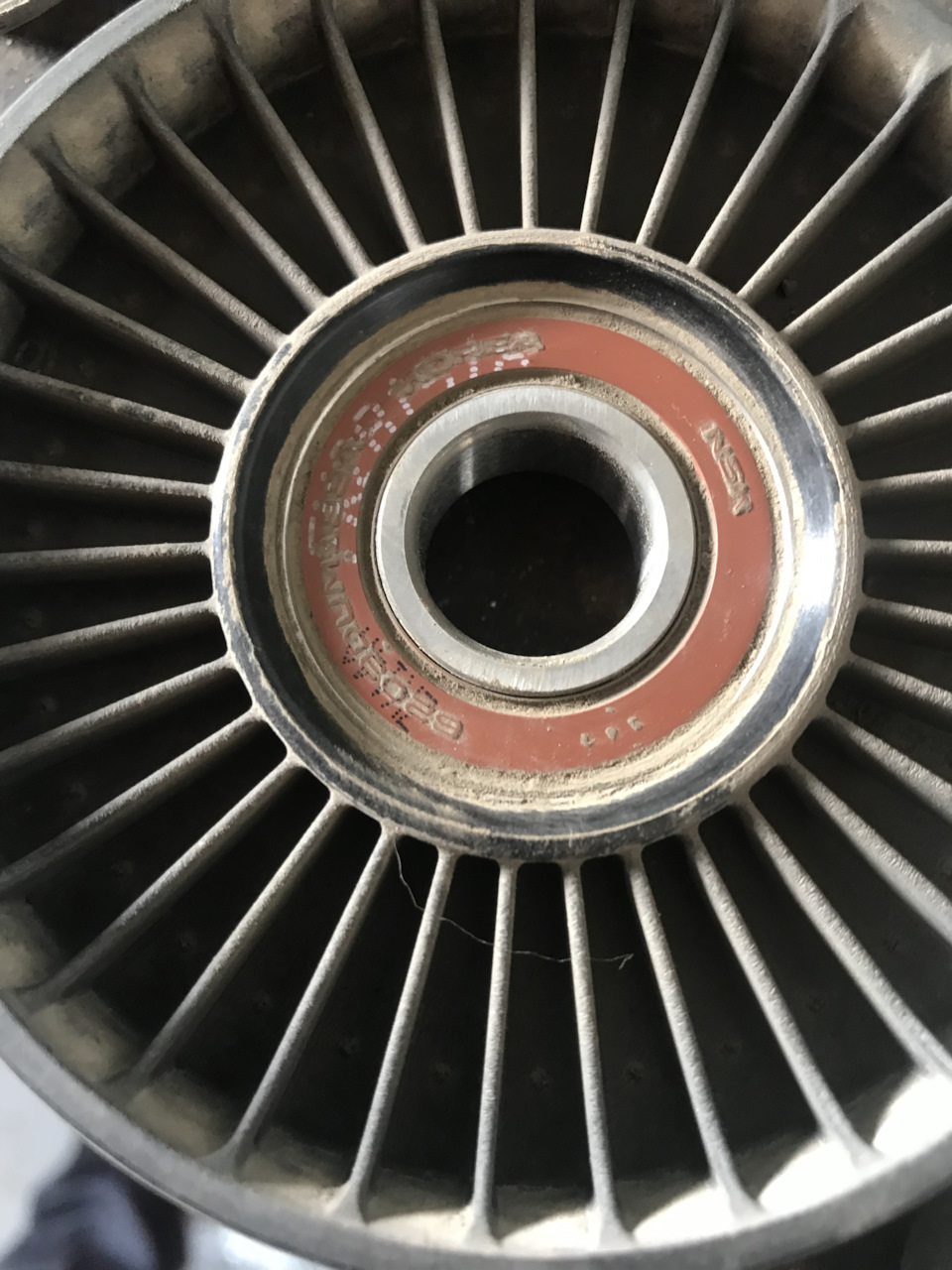 Замена Обводного ролика и ремня — Hyundai Elantra (6G), 1,6 л, 2017 ...