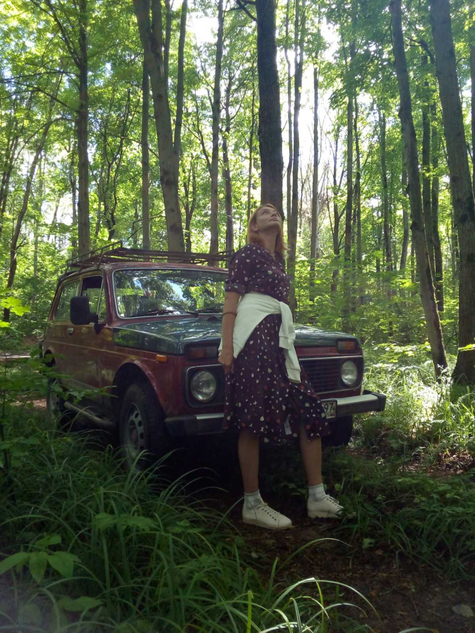 Тарусский волшебный лес📷📷📷🌲🌲🌲🌳🌳🌳🌲🌲🌲 — Lada 4x4 3D, 1,7 л, 1997  года | фотография | DRIVE2