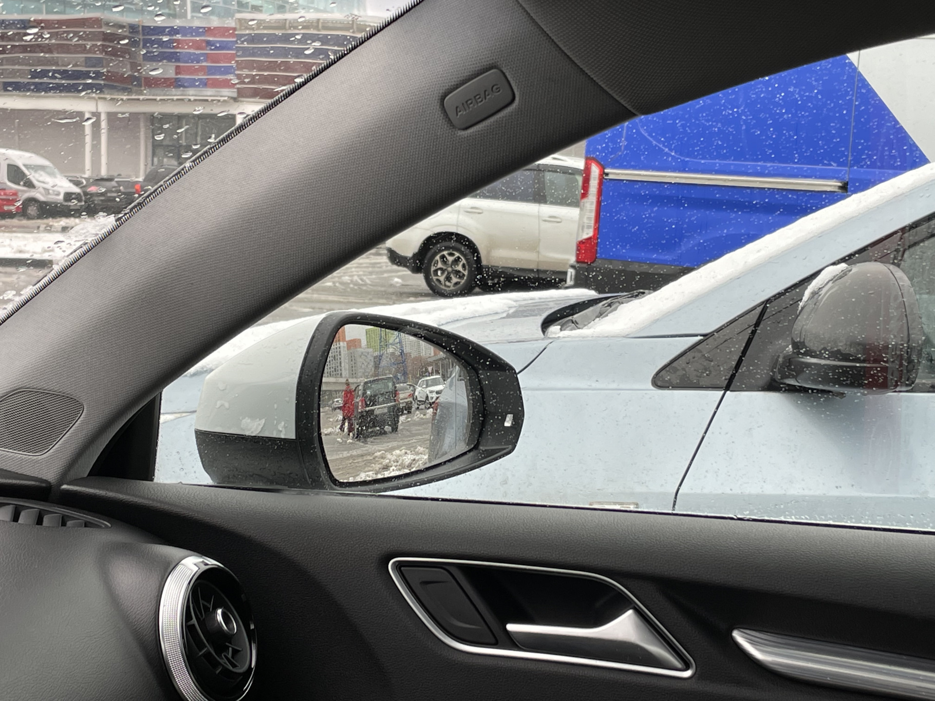 Правое асферическое зеркало на Audi A3 8v — Audi A3 Sedan (8V), 1,4 л ...