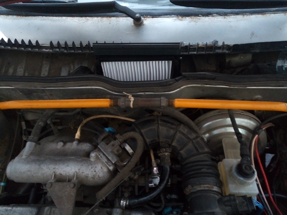 Адаптер салонного фильтра 2110 — Lada 21083, 1,5 л, 2002 года ...