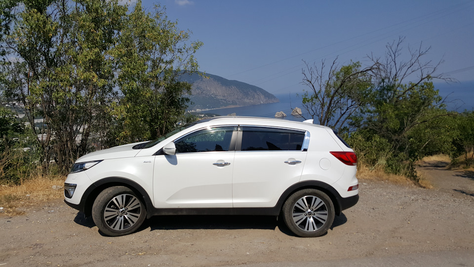 §22.5. Поездка в Крым в июле 2017 на KIA Sportage 3 рестайлинг ...