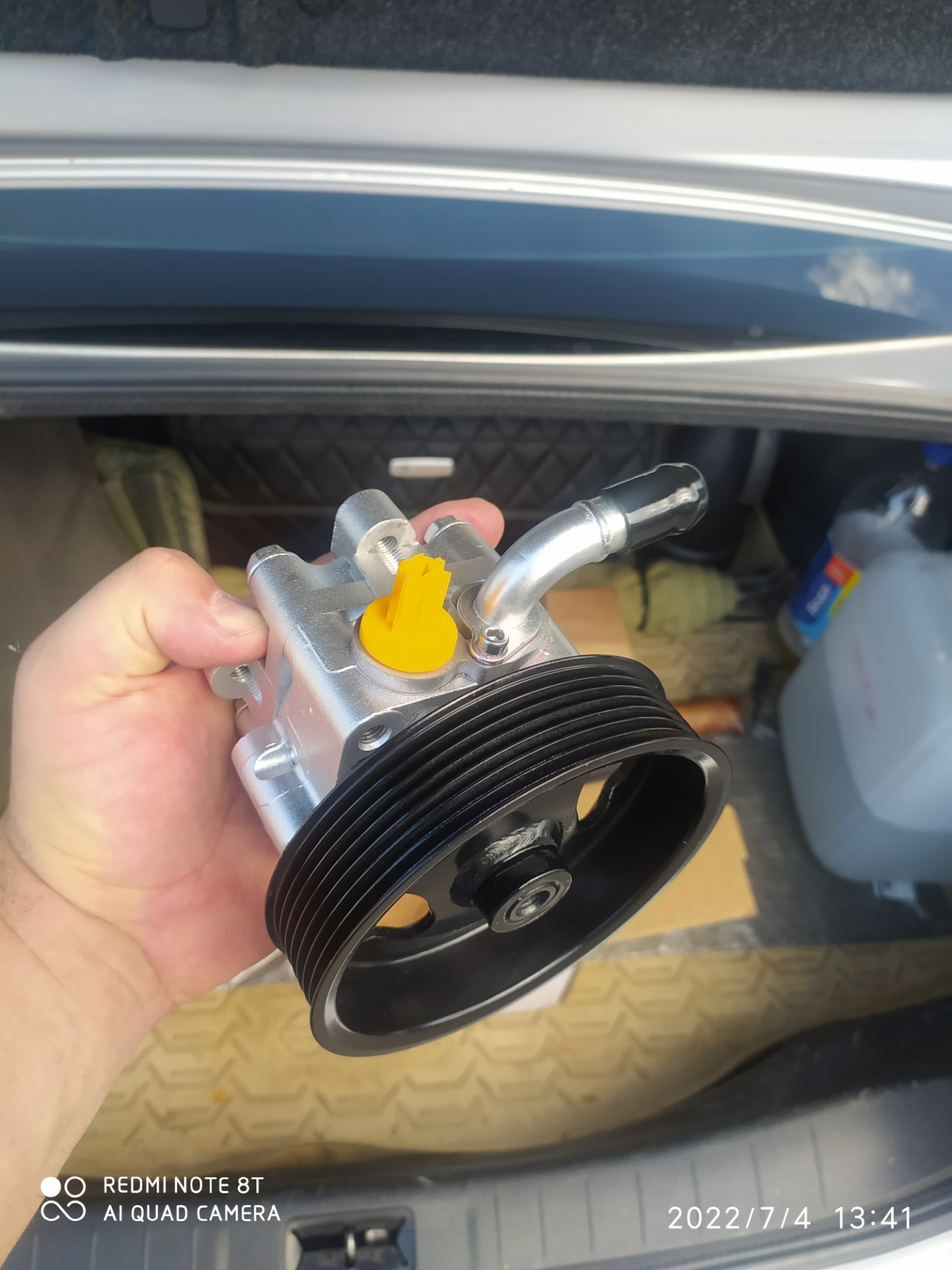 В планах замена насоса ГУР и жидкости — Nissan Teana (J32), 2,5 л, 2011 ...