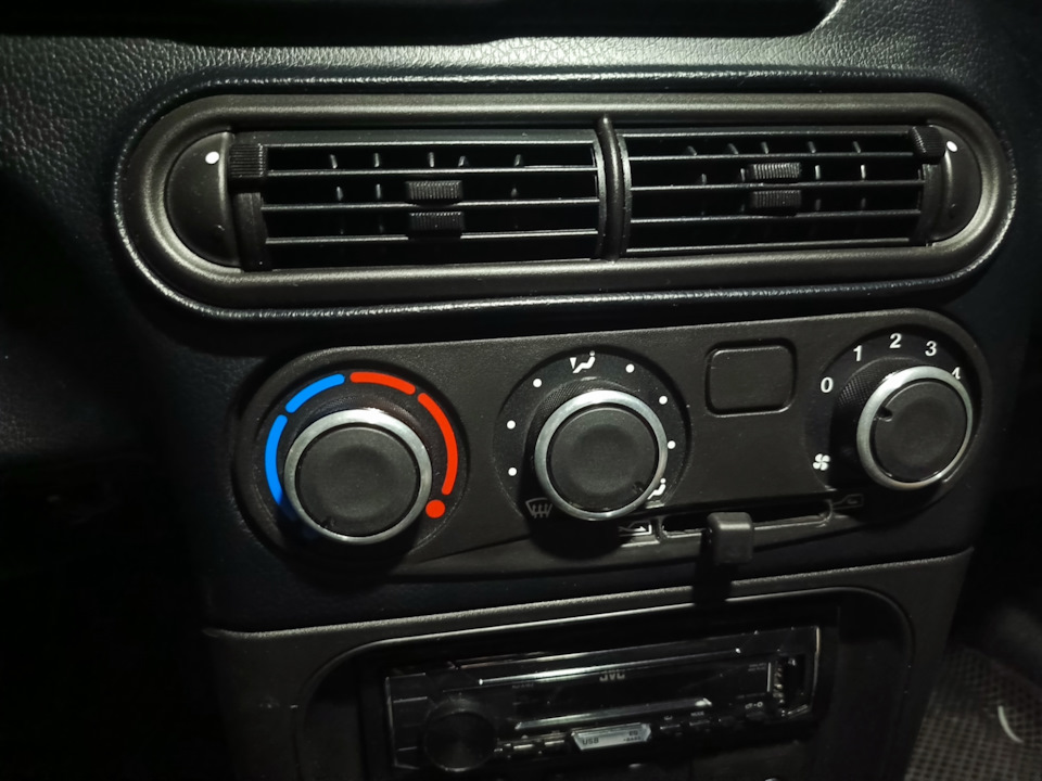 Led подсветка управления печкой на тревел — Lada Niva Travel, 1,7 л ...