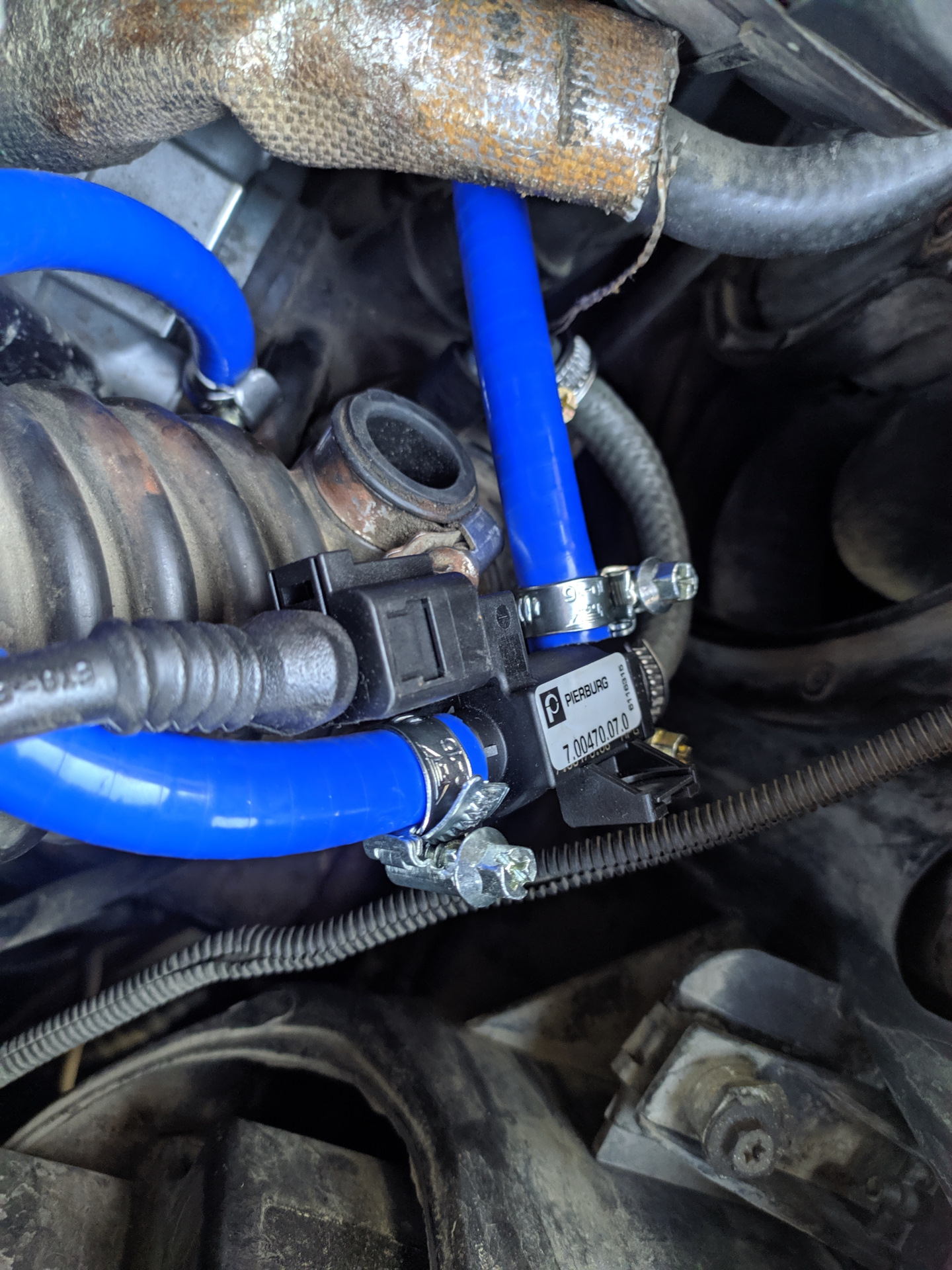 Клапан n75 от TFSI на Passat B5 AWT — Volkswagen Passat B5, 1,8 л, 2002 ...