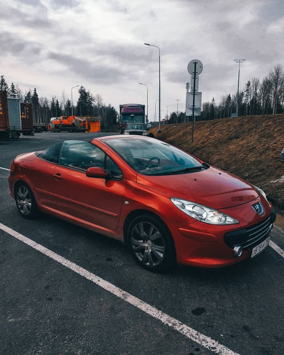 9. Кабриолет? В Питере? С ума сошла? — Peugeot 307 CC, 2 л, 2006 года |  наблюдение | DRIVE2