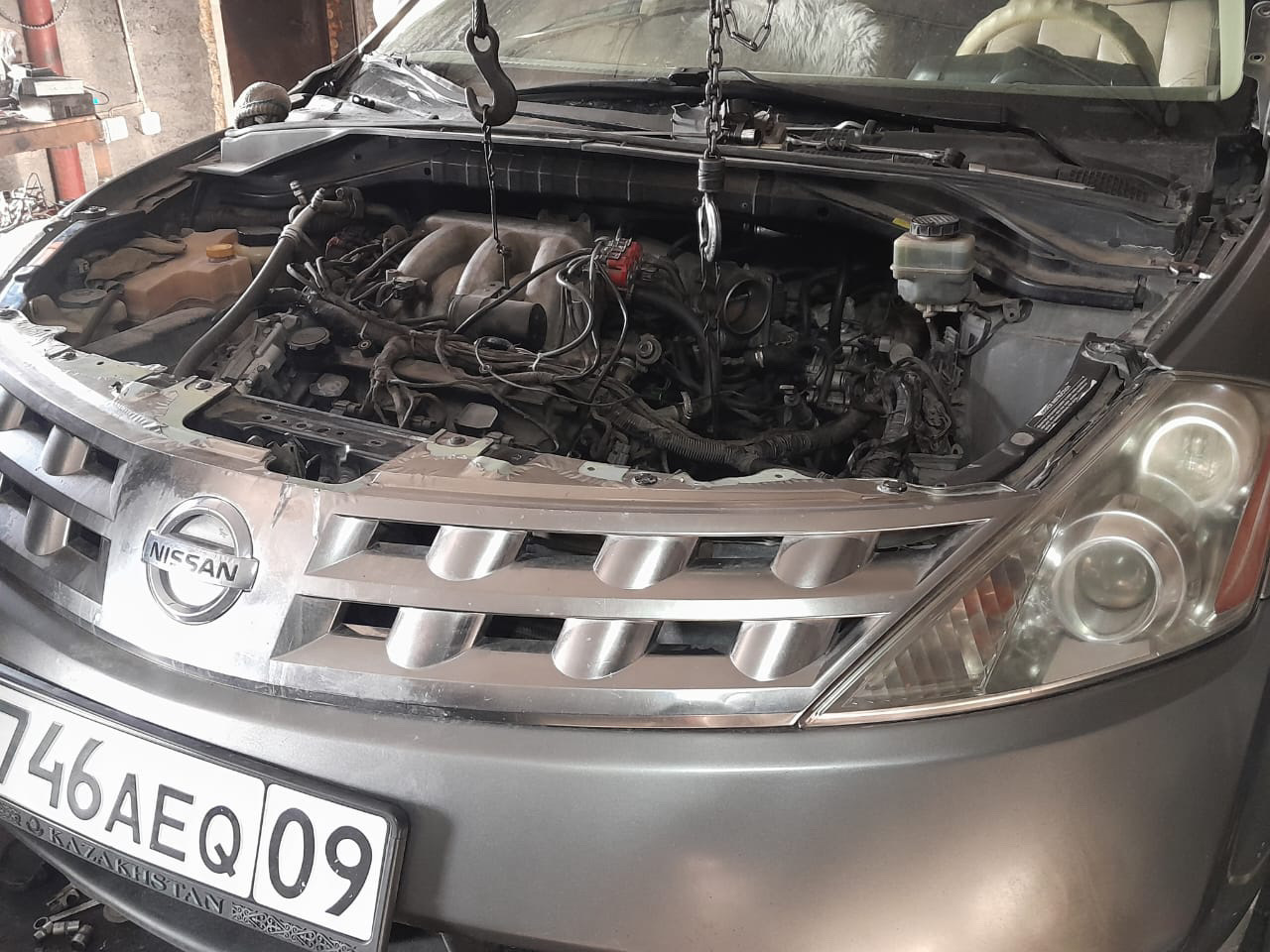 Кап.ремонт вариатора — Nissan Murano I, 3,5 л, 2005 года | поломка | DRIVE2