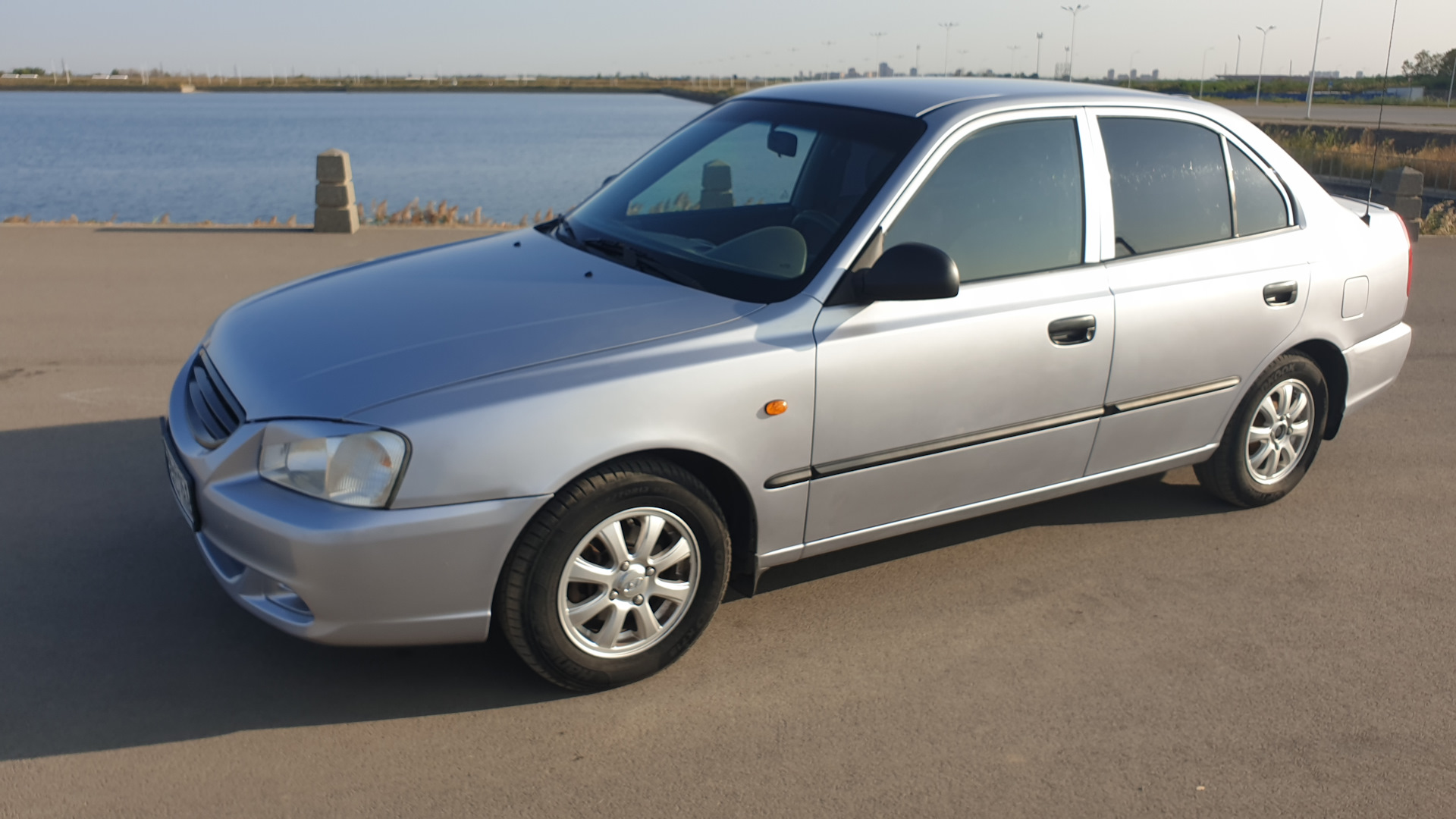 Hyundai Accent (2G) 1.5 бензиновый 2006 | ☢New York TAXI☢ на DRIVE2