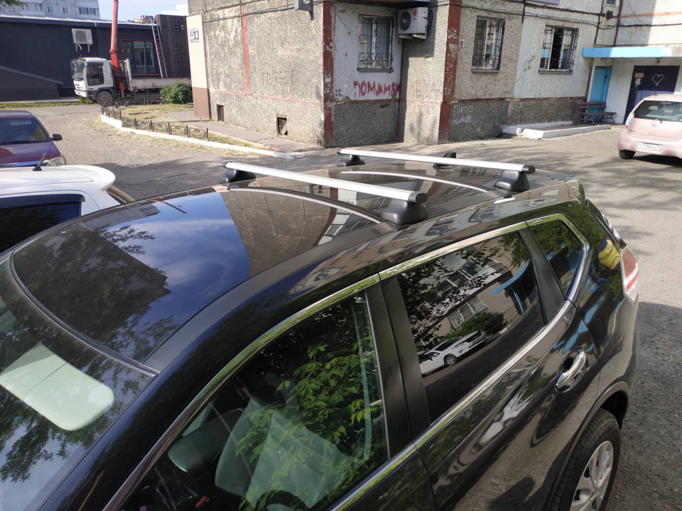 Багажник на икстрейл (завершение). — Nissan X-Trail III (t32), 2 л ...