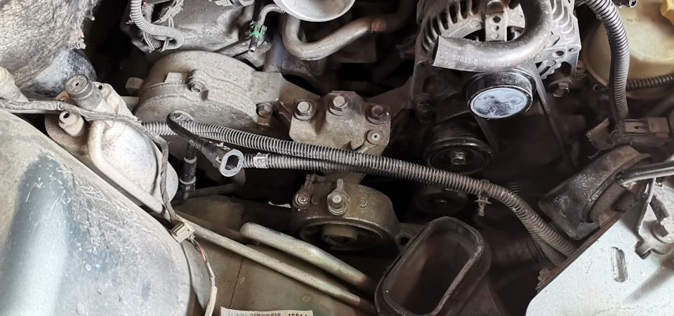 Помпа и резинки… — Chrysler Pacifica (1G), 3,5 л, 2004 года | своими ...