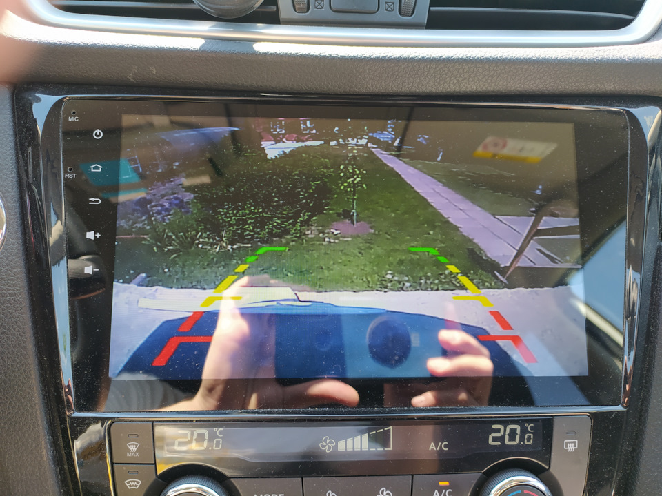 Замена камеры заднего вида — Nissan X-Trail III (t32), 2 л, 2017 года ...