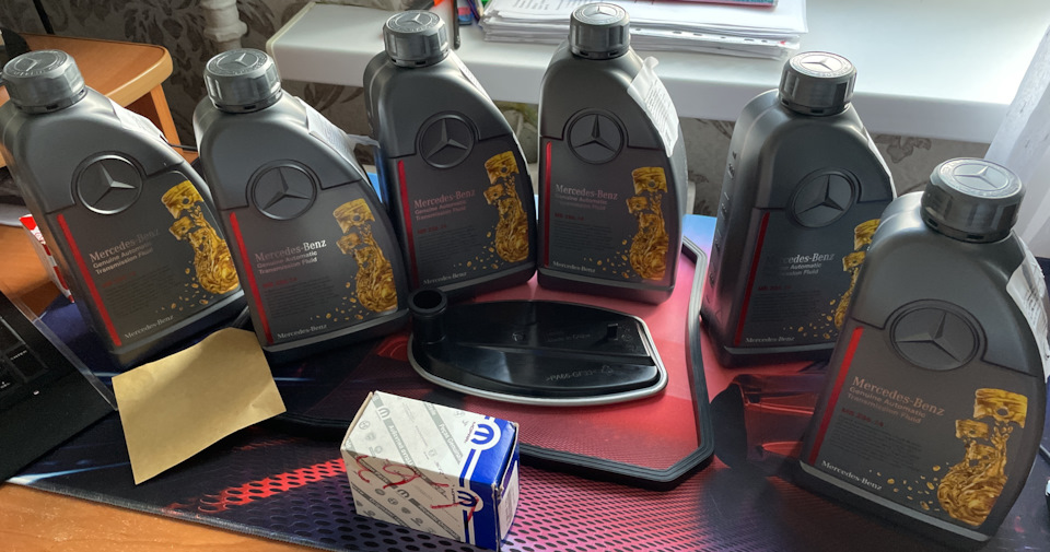 Замена масла в АКПП 722.6 + замена соленоида. — Mercedes-Benz E-class ...