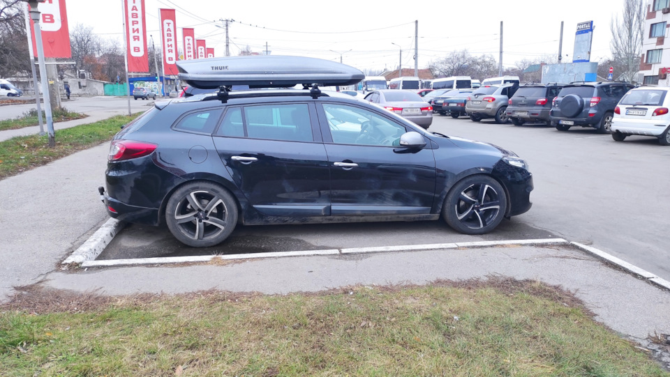 Клиренс из -30 в +30 — Renault Megane Sport Tourer, 2 л, 2011 года ...