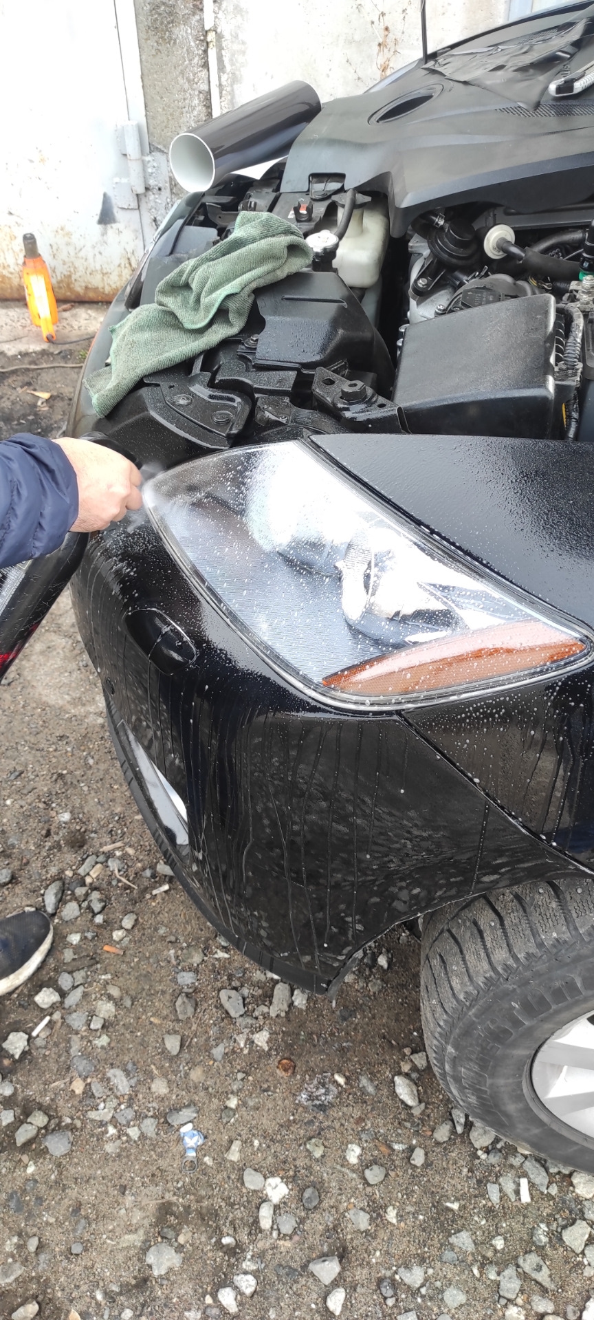 Mazda CX-7 Затемнение фар — Mazda CX-7, 2,3 л, 2008 года | стайлинг ...