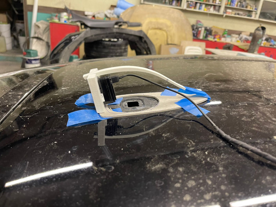 Электронное зеркало заднего вида — Ford Mustang (6G), 5 л, 2019 года ...