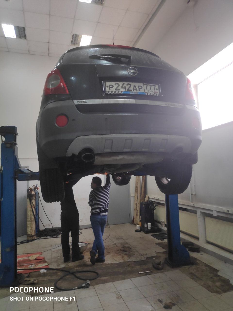 Ремонт рейки — Opel Antara, 3,2 л, 2009 года | поломка | DRIVE2