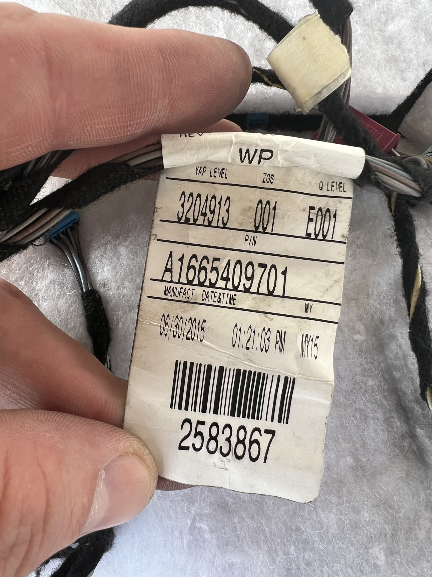 Фото в бортжурнале Mercedes-Benz GLS (X166). Запчасти на фото: A1665409701