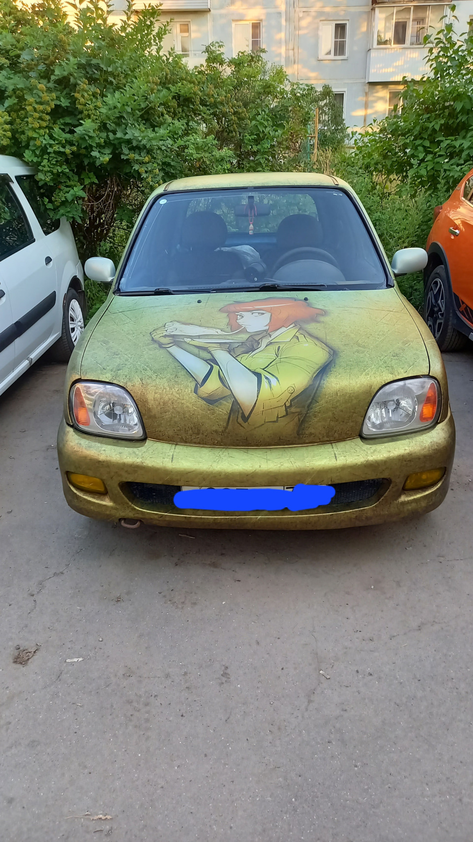 Новый облик, старого авто😎 — Nissan Micra (K11), 1 л, 2000 года | стайлинг  | DRIVE2