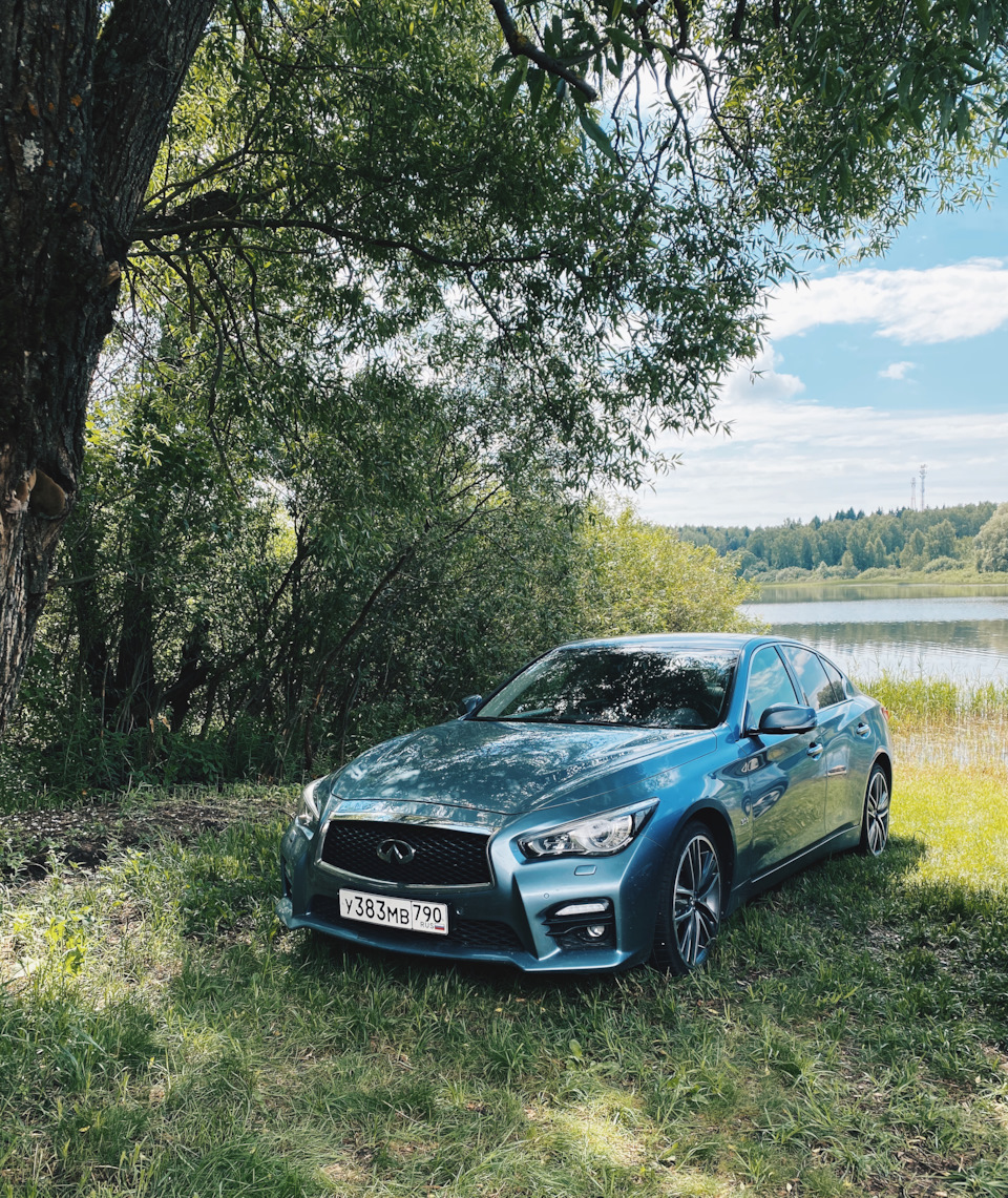 7. Папа вернулся😎🩵 — Infiniti q50, 3 л, 2017 года | просто так | DRIVE2