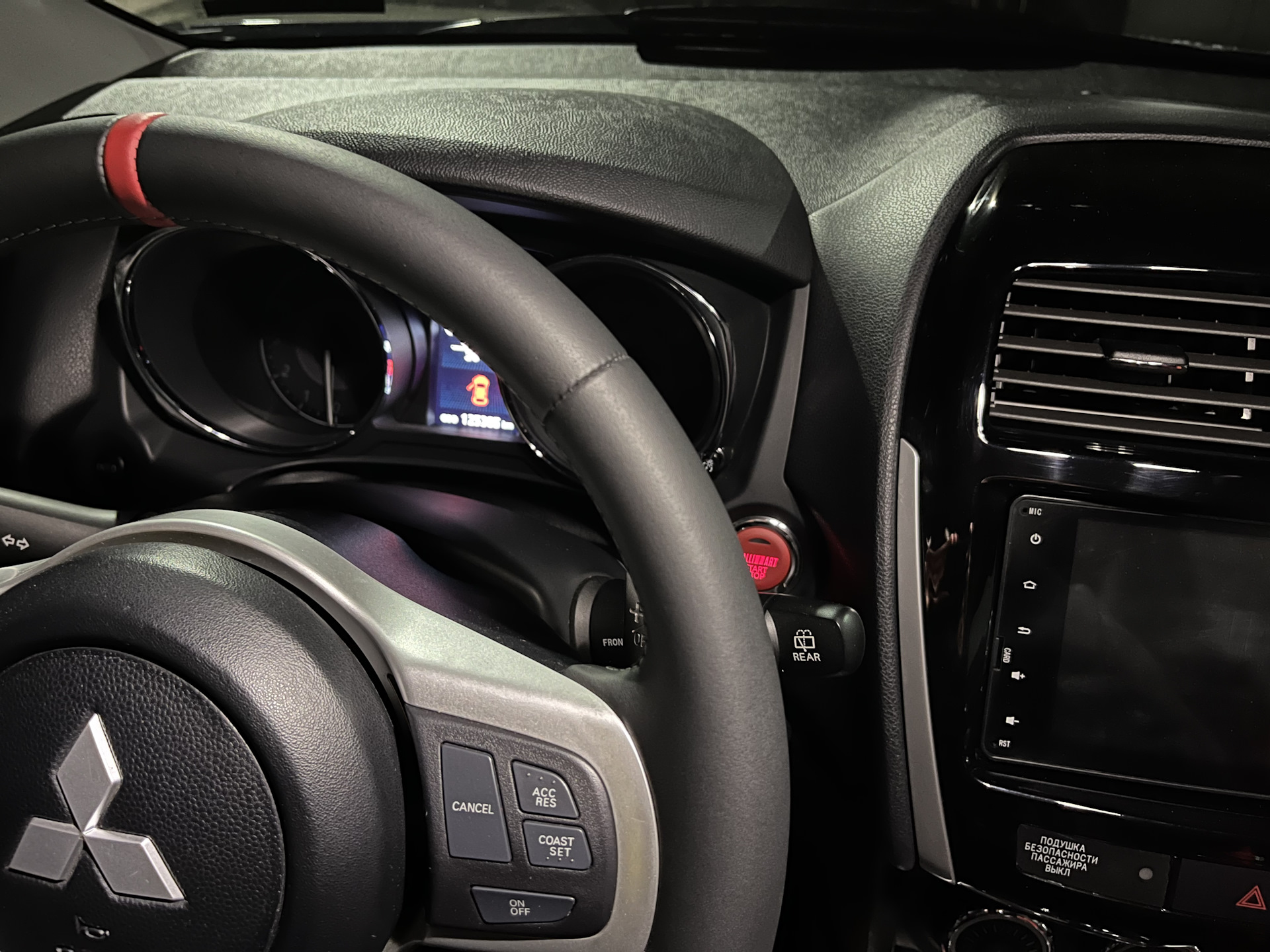 Кнопка Start/stop Ralli//////art — Mitsubishi ASX, 2,4 л, 2014 года ...