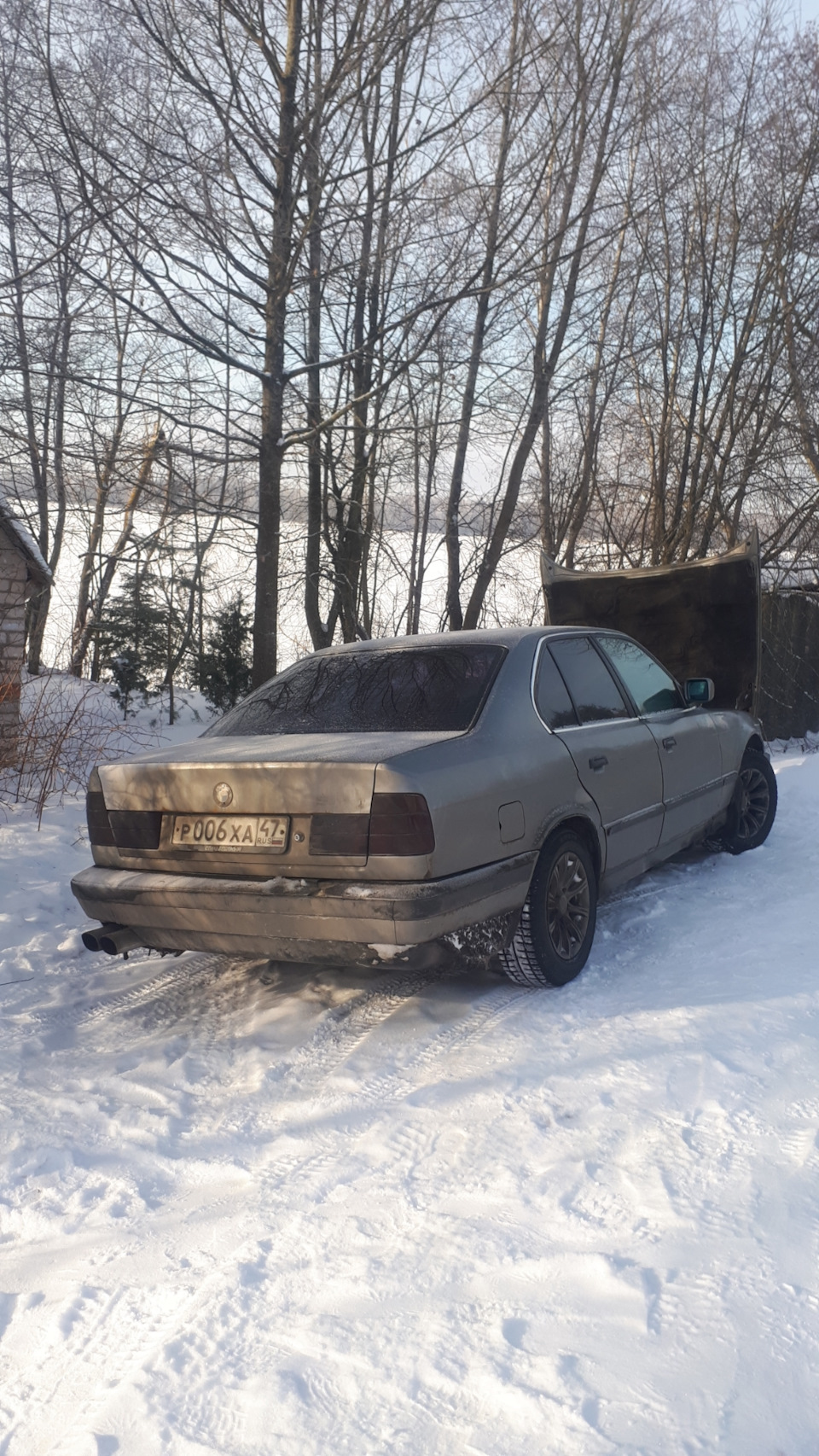 183#14.02.21 #уехала моя любовь😍 — BMW 5 series (E34), 2 л, 1988 года |  кузовной ремонт | DRIVE2