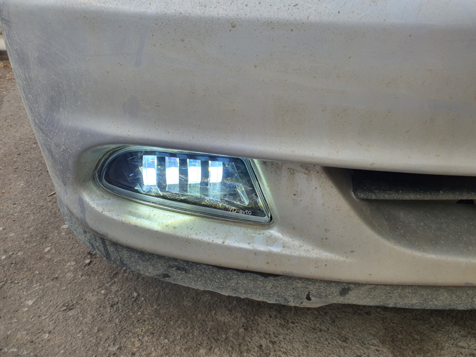 Светодиодные туманки — Hyundai Accent (2G), 1,5 л, 2003 года | стайлинг ...