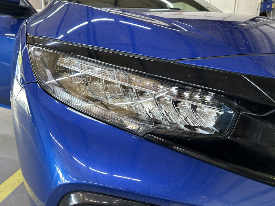 Бронь фар — Honda Civic 4D (10G), 1,5 л, 2017 года | просто так | DRIVE2