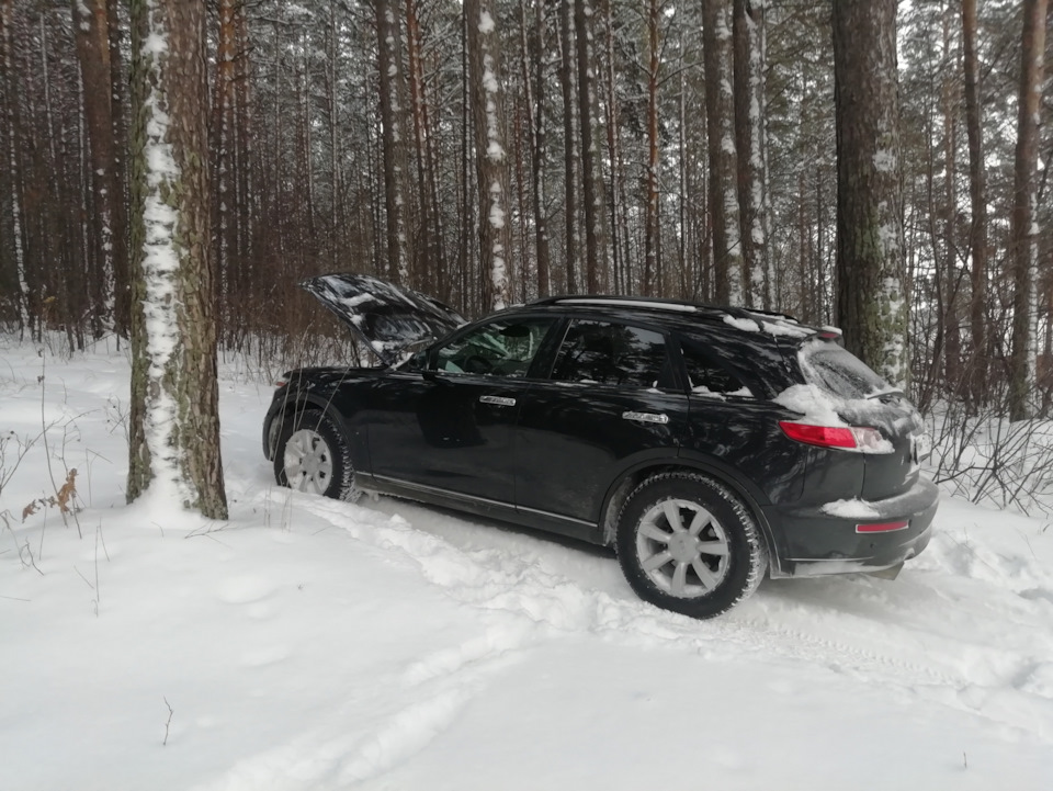 Печка очень плохо греет на холостых после замены радиатора [часть 2, решено] — Infiniti FX (1G ...