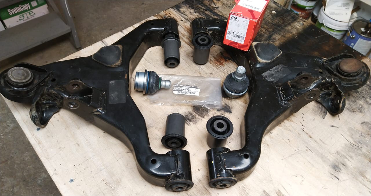 Ремонт подвески + ТО — Nissan Navara (2G), 2,5 л, 2006 года | визит на ...