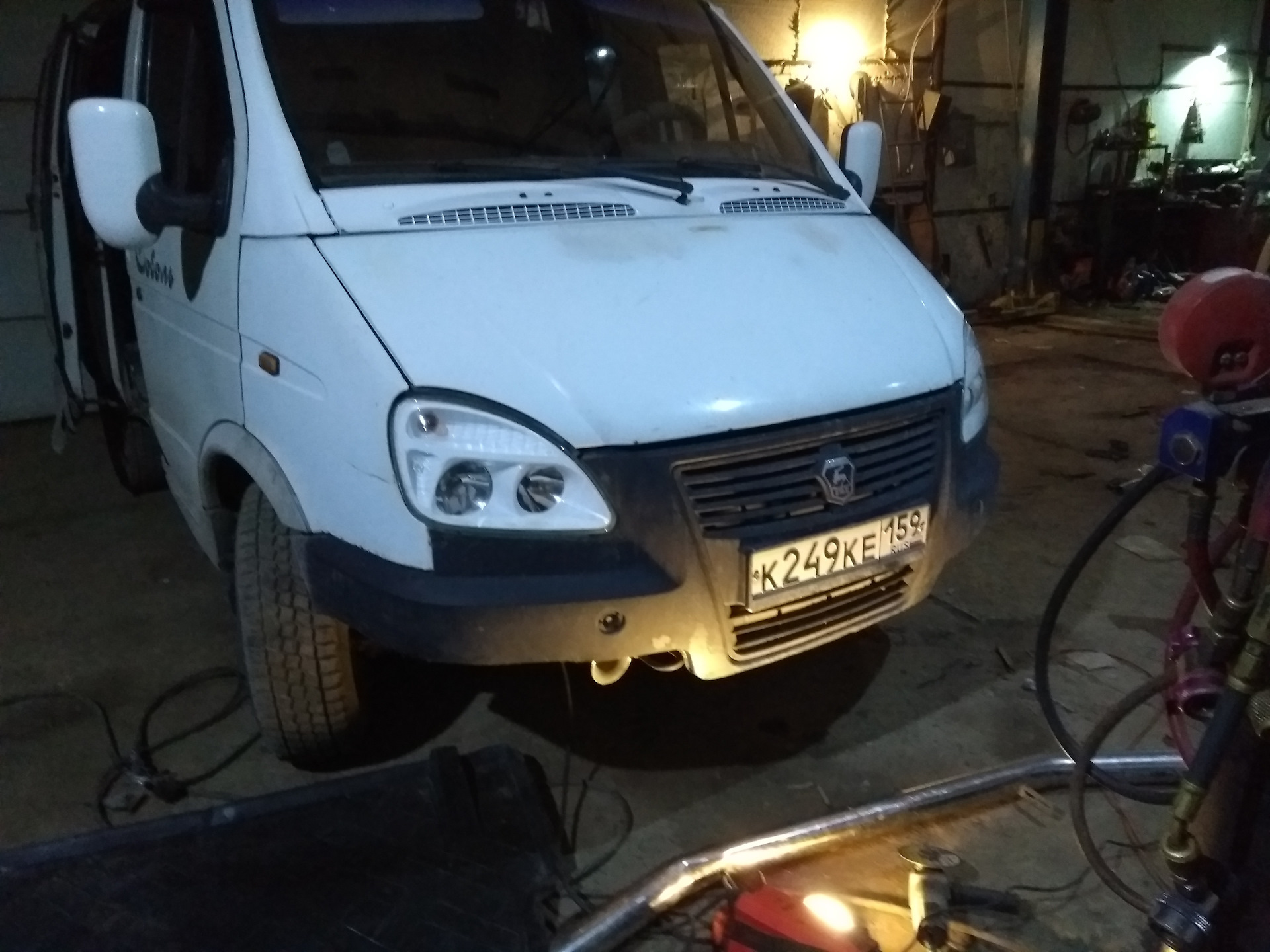 Режем бампер дальше) — ГАЗ Соболь, 2,3 л, 2000 года | стайлинг | DRIVE2