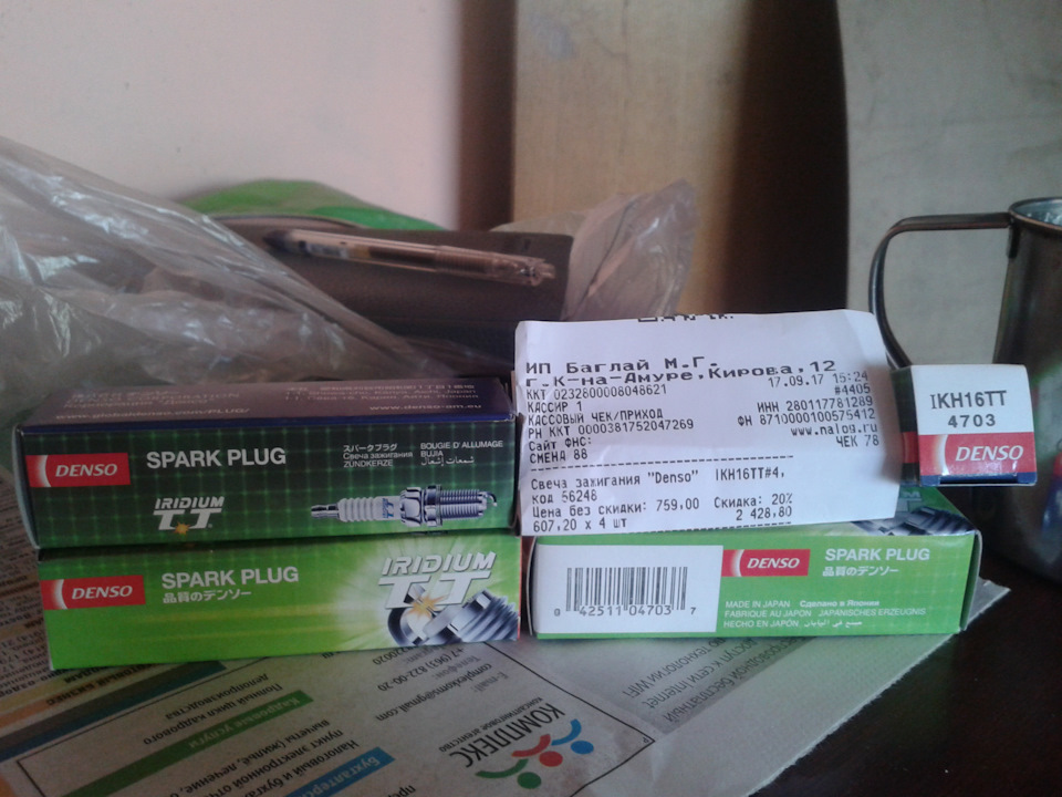 Замена свечей с динамометрическим ключом фирмы OMBRA модель A90039 ...