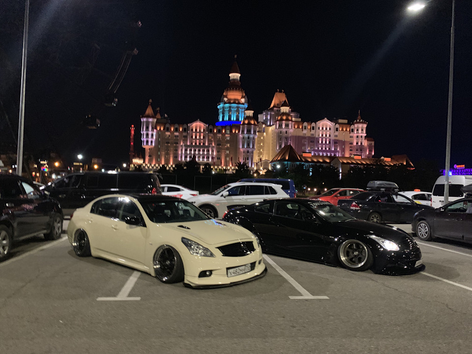 сочи граундед — Infiniti G37, 3,7 л, 2009 года | фотография | DRIVE2