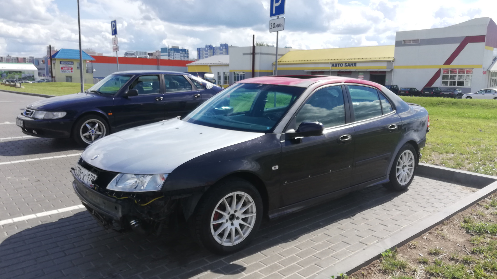 Saab 9-3 (2G) 2.0 бензиновый 2005 | AERO FRANK на DRIVE2