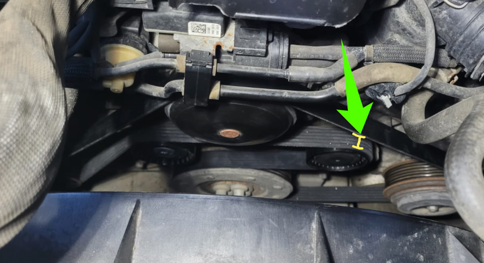 Владельцам V класса W447 на заметку! Как понять, что пора менять ремень ...