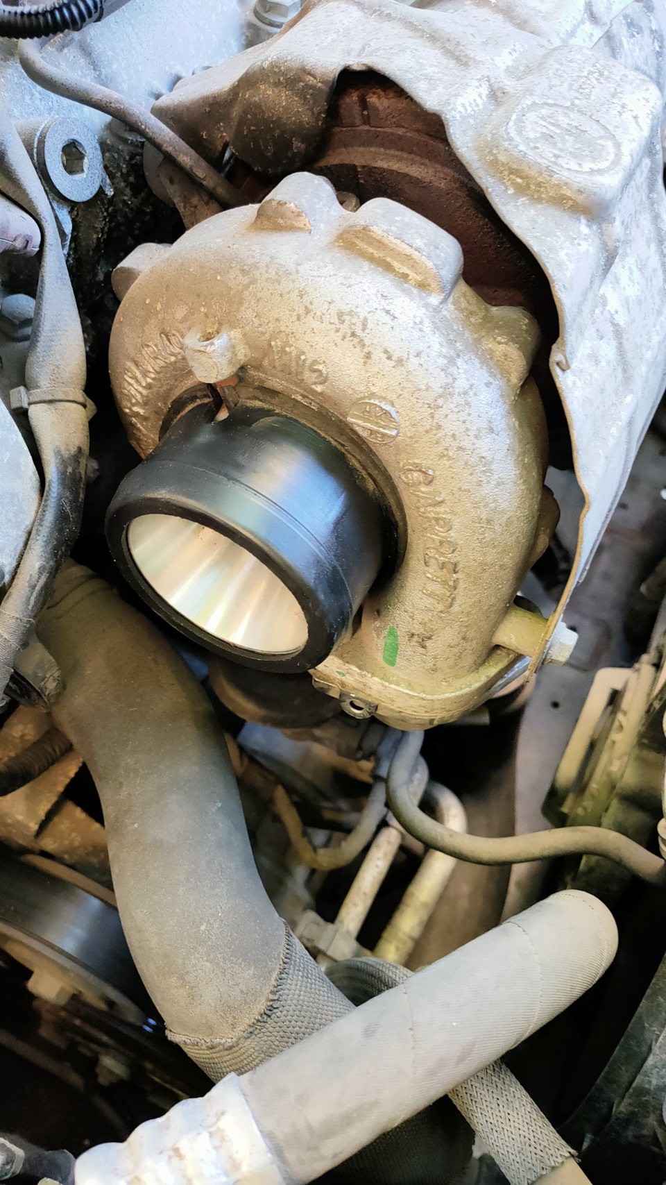 Подсос на впуске A2.0 DTH Insignia 2012 — Opel Insignia (1G), 2 л, 2012 ...