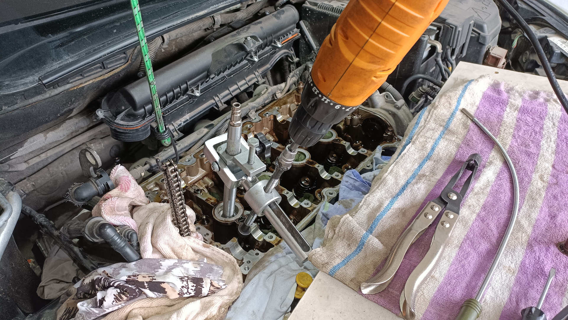 Замена МСК kmd autoparts 🍩 — Peugeot 308 (1G), 1,6 л, 2011 года ...