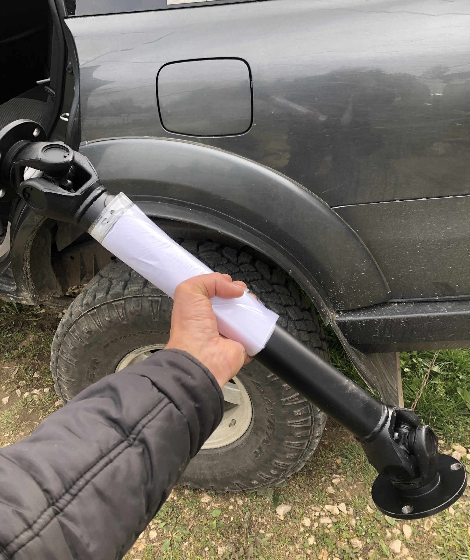 Передний кардан на крестовинах ч.1 из Череповца — Mitsubishi Pajero ...