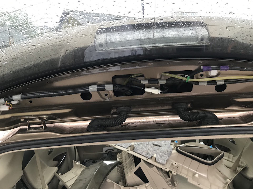 Омыватель камеры заднего вида — Toyota Venza (1G), 2,7 л, 2010 года ...