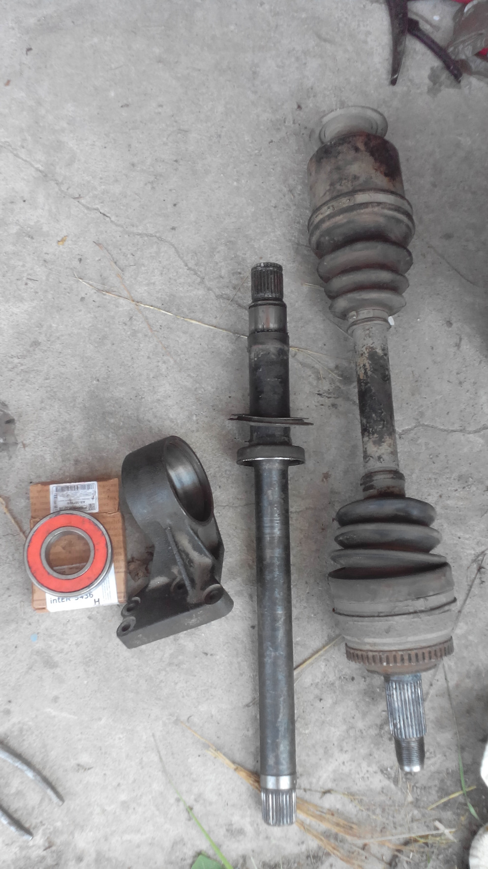 Подшипник передней полуоси и пыльники наружного шруса. — DRIVE2