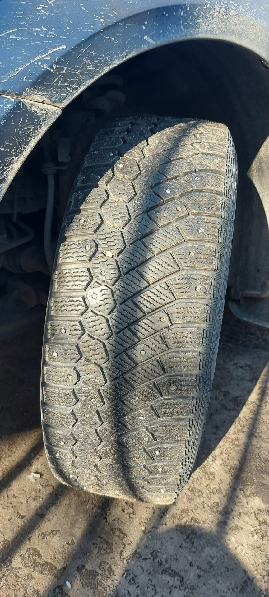 Отзыв про зимние шины Gislaved шипы — Ford Mondeo III, 2 л, 2006 года ...
