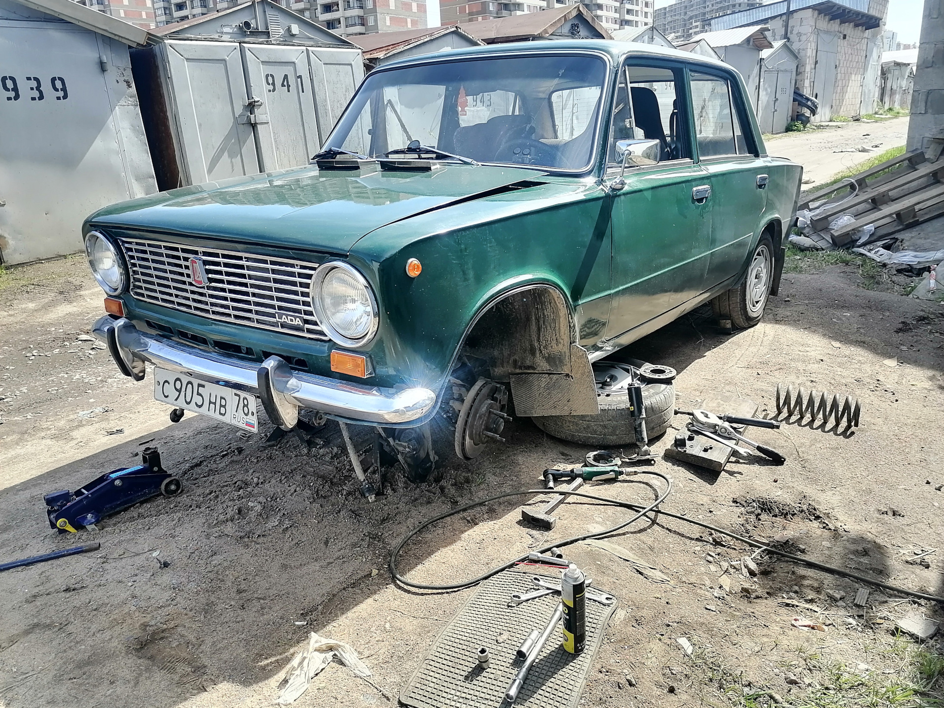 Подвеска: работа над ошибками — Lada 2101, 1,6 л, 1975 года | своими руками  | DRIVE2