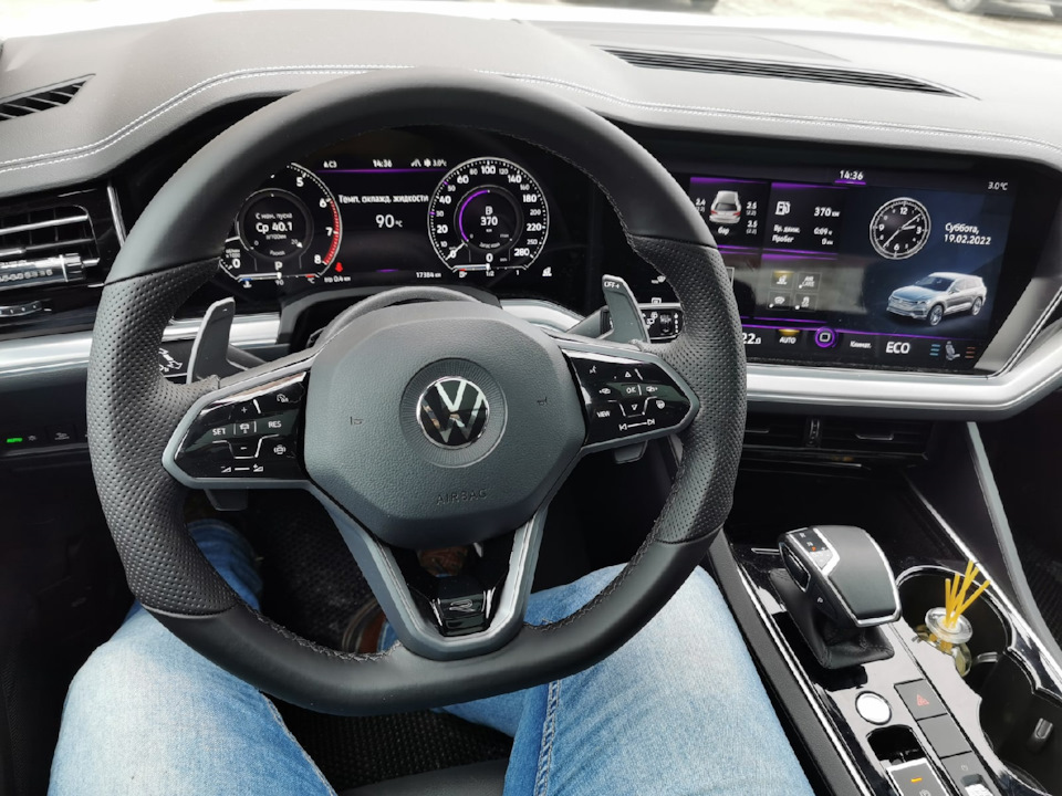 Замена кнопочного руля на сенсорный (инструкция) — Volkswagen Touareg ...
