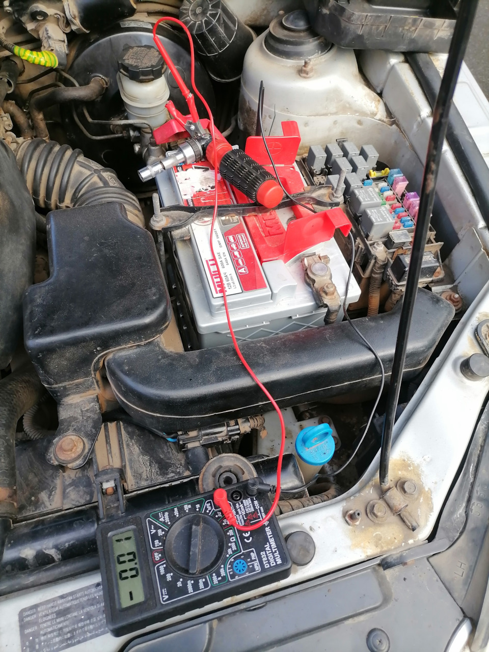 Возрождение Киа Рио. Запись №12. Новый аккум, утечка тока — KIA Rio 5 ...