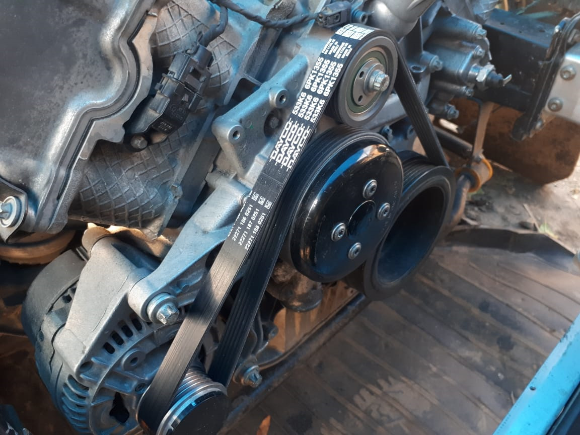 Шкив с обгонной муфтой генератора для m113 — Mercedes-Benz CLK 55 AMG ...