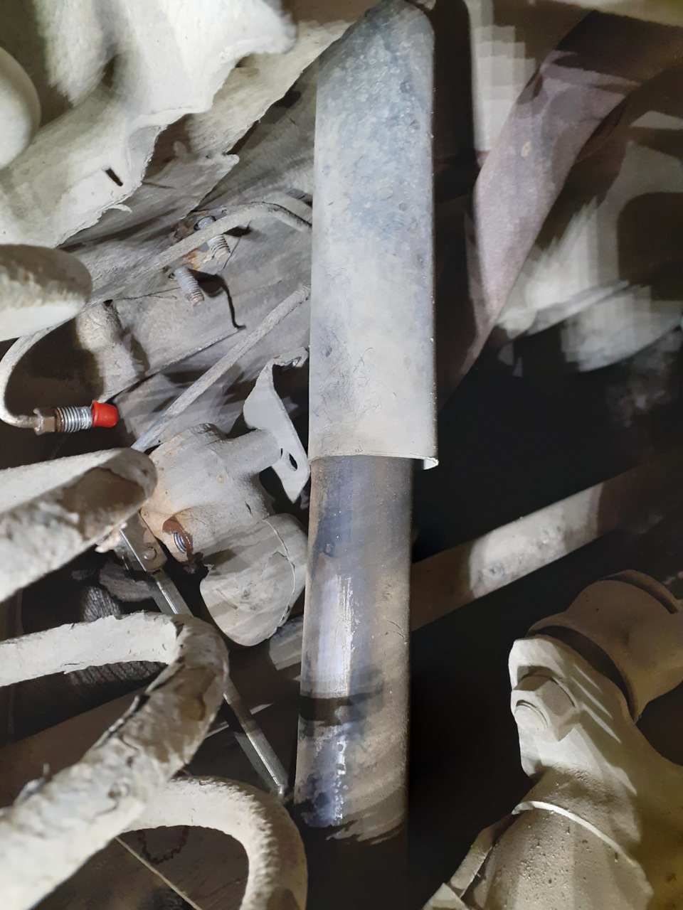 Не прокачиваются задние тормоза, удаление колдуна ваз. — Lada 21054, 1 ...