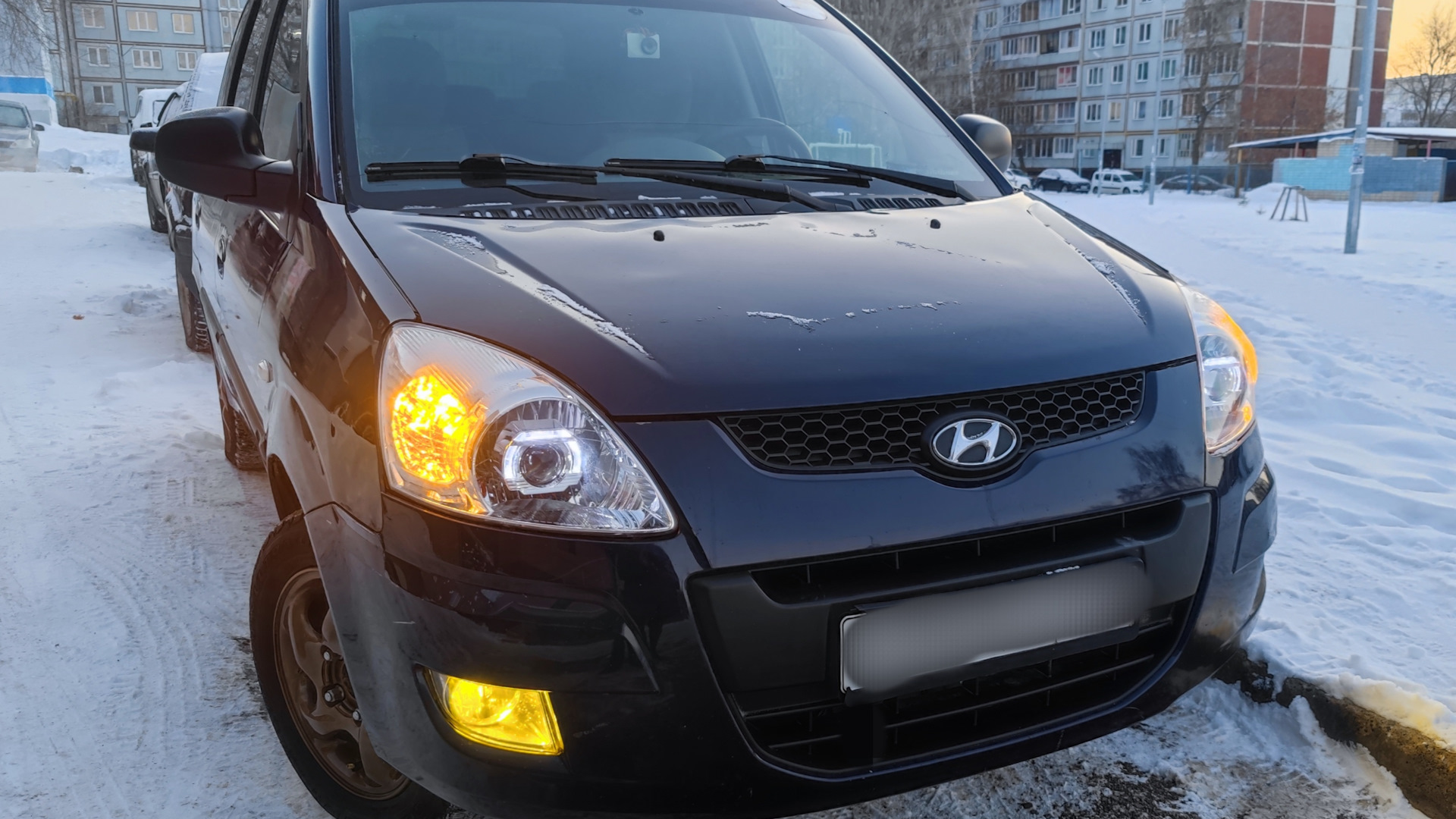 Hyundai Matrix 1.6 бензиновый 2008 | на DRIVE2