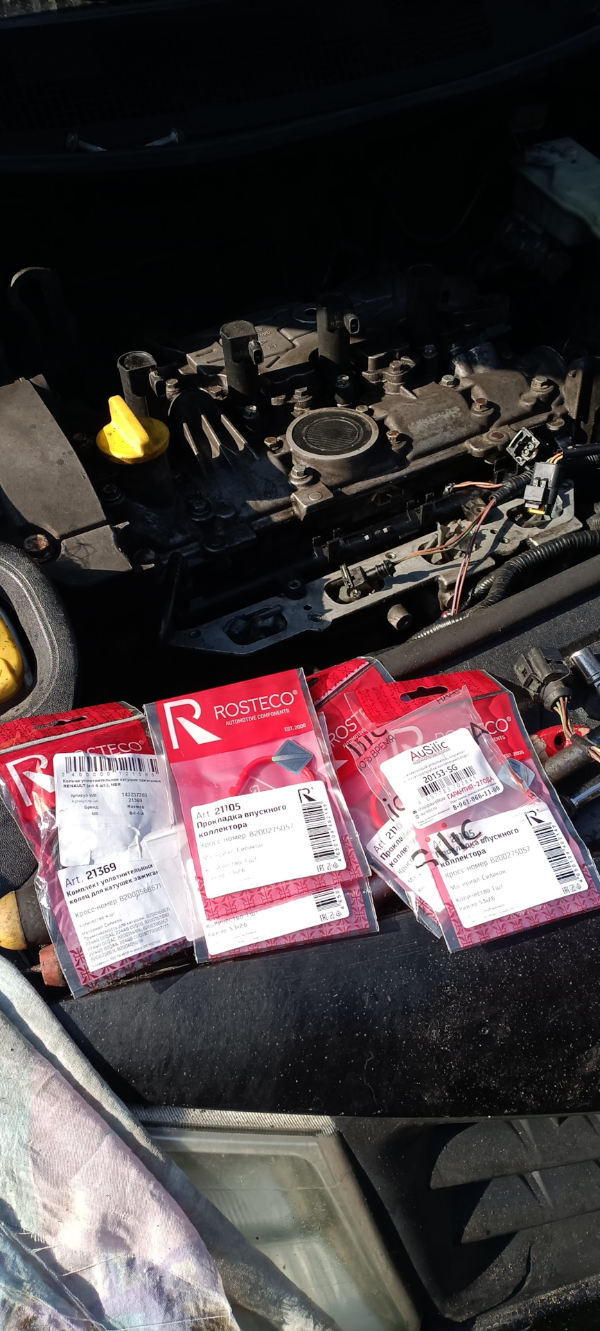 Обслуживание впускного коллектора Рено Меган 2,1600 бензин. — Renault ...