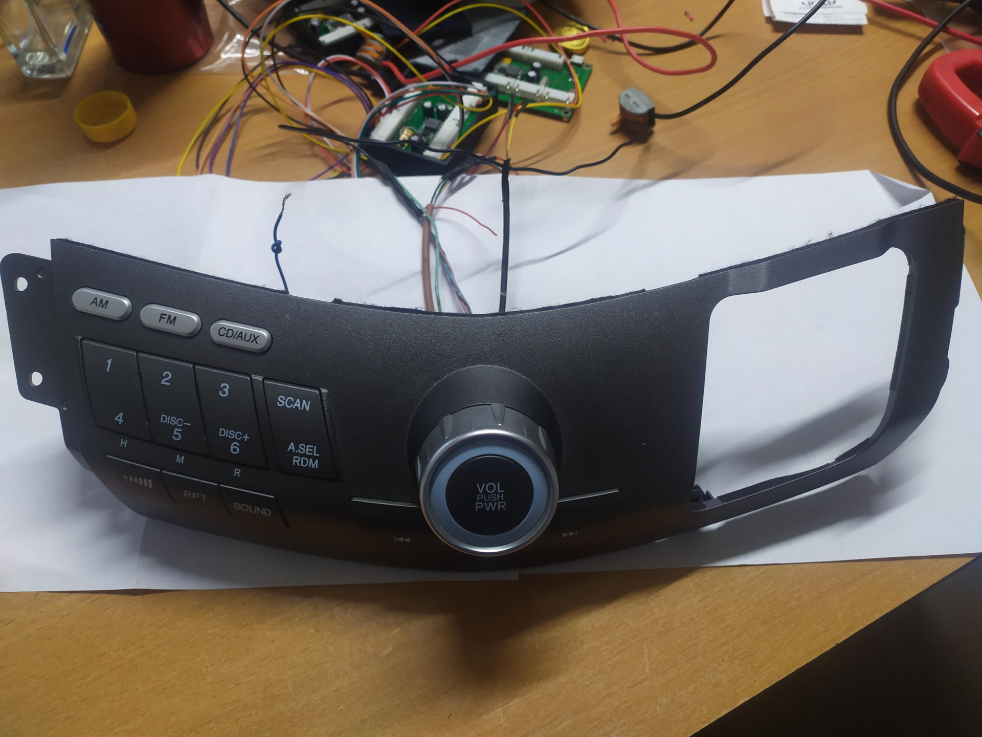 USB HID — поддержка штатной панели Honda Odyssey RB1-2 (дополнено с ...