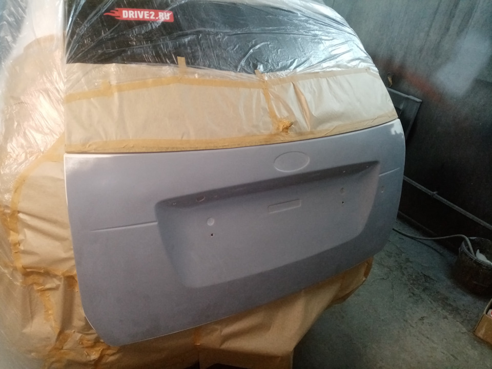 Покраска багажника — Lada Приора универсал, 1,6 л, 2010 года | кузовной ...