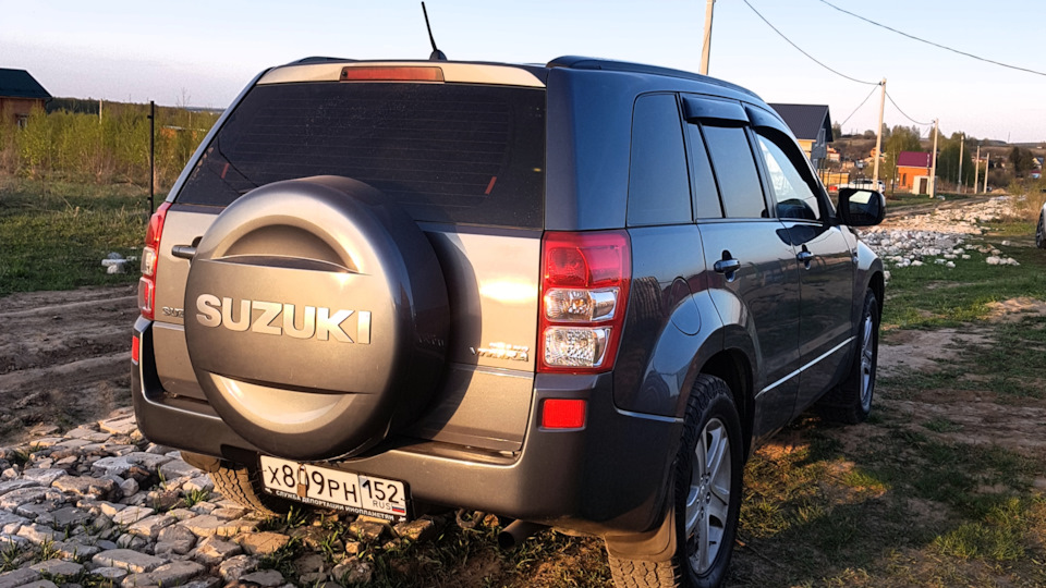 Пескоструй и покраска дисков — Suzuki Grand Vitara (2G), 2 л., 2007 ...